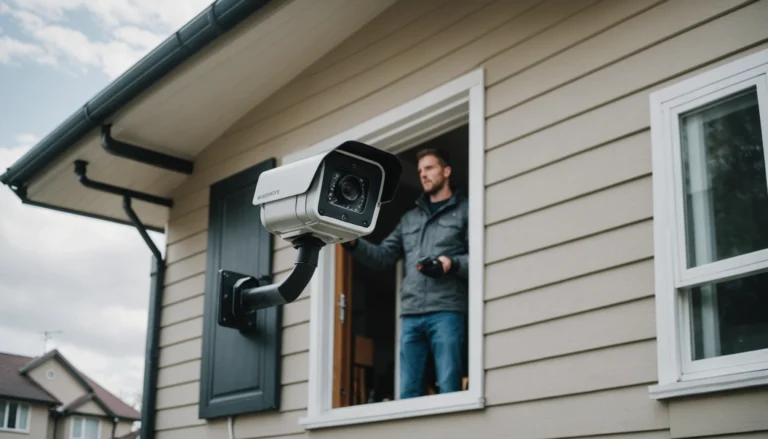 installer camera exterieur